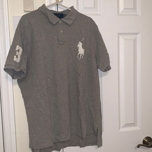 Polo by Ralph Lauren Grey Large Pony XXL Men’s